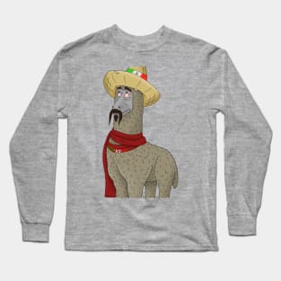 Just Juan Llama Long Sleeve T-Shirt